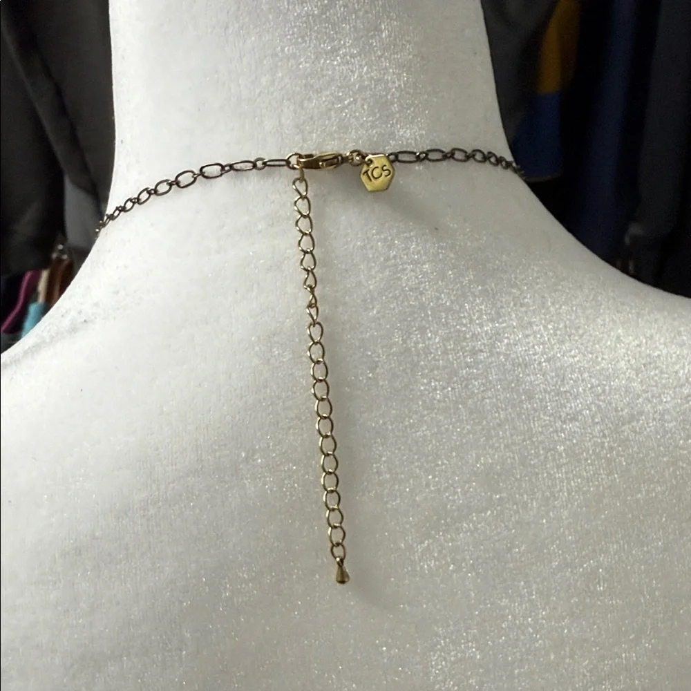 Touchstone Crystal Floral Swarovski Garden Envy Necklace - Picture 4 of 5